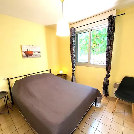 Terrasse Privative Etage Soleil Catalan 150m 6 Pers Animaux Cheque Vacance * סן סיפריאן