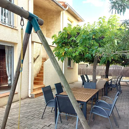 Terrasse Privative Etage Soleil Catalan 150m 6 Pers Animaux Cheque Vacance דירה