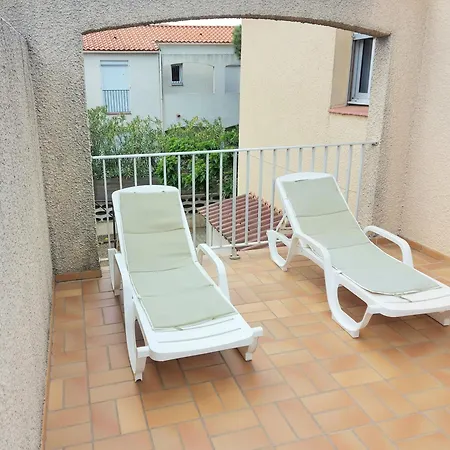 Terrasse Privative Etage Soleil Catalan 150m 6 Pers Animaux Cheque Vacance דירה סן סיפריאן